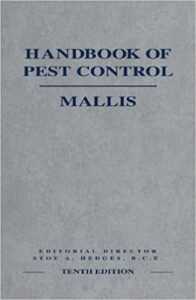 Book cover "Handbook of Pest Control" by Mallis.